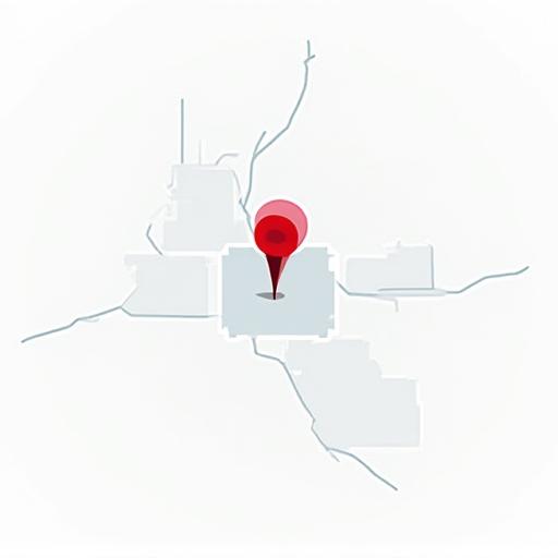 A static map showing the precise location of Cog & Petal in Manchester, UK, specifically M4 7HT area.